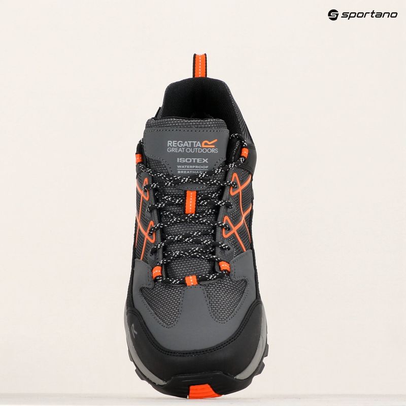 Мъжки обувки за трекинг REGATTA Samaris III Low granite/blaze orange 21