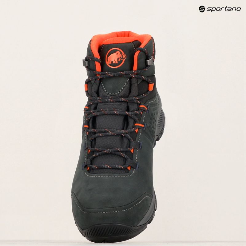 Мъжки ботуши за трекинг Mammut Mercury IV Mid GTX black / hot red 19