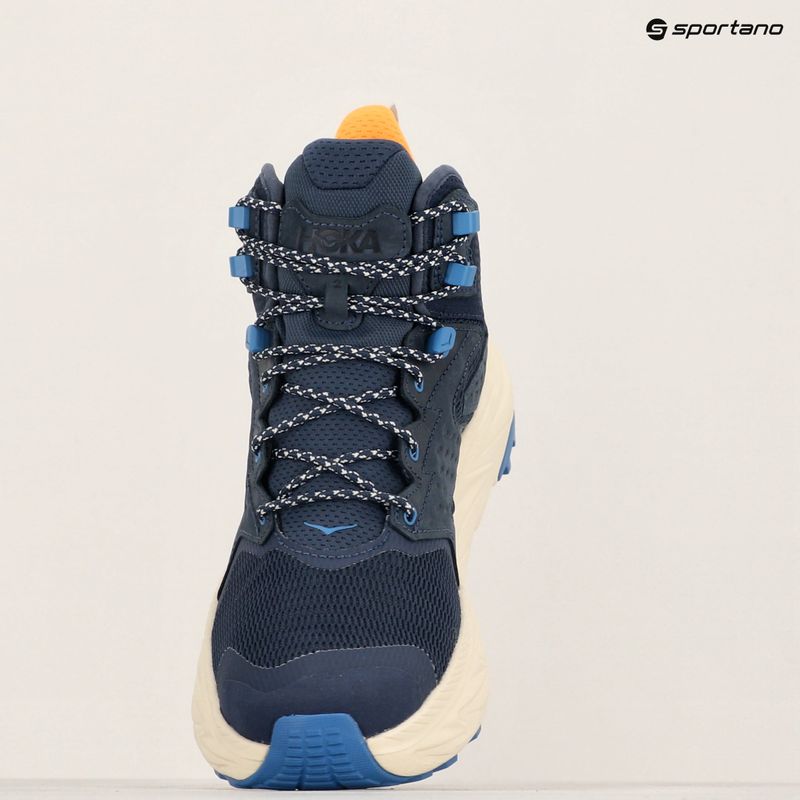 Мъжки туристически обувки HOKA Anacapa 2 Mid GTX varsity navy/овесено мляко 17