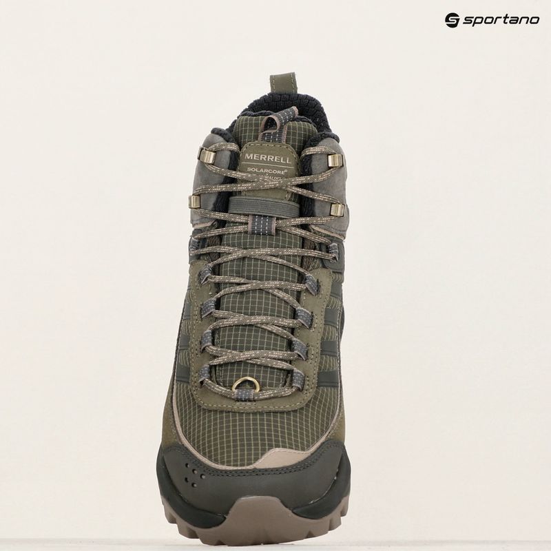 Мъжки туристически обувки Merrell Moab Speed 2 Thermo Mid Wp olive 14