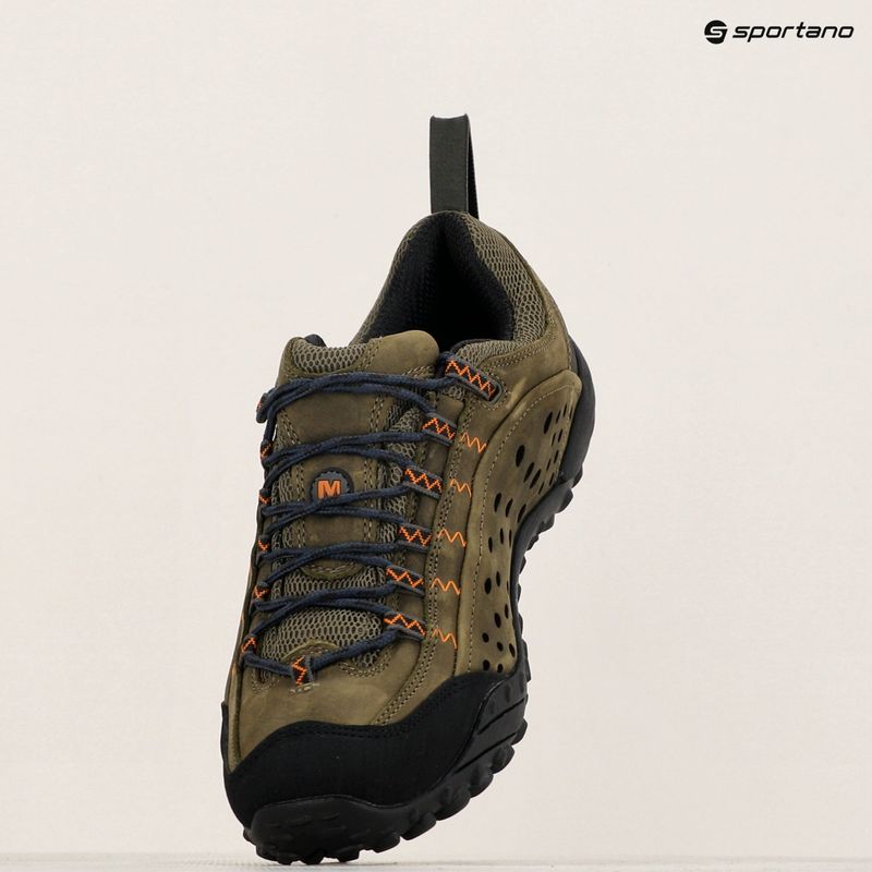 Мъжки туристически обувки Merrell Intercept dark olive 14