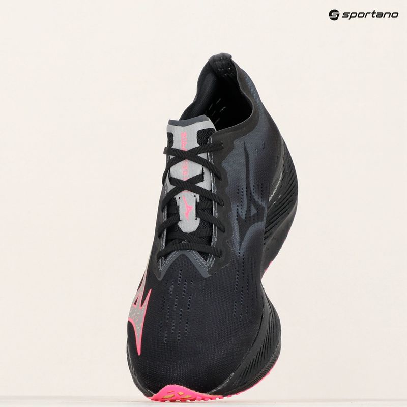 Мъжки обувки за бягане Mizuno Wave Rebellion Pro 2 black/silver/pink tetra 9