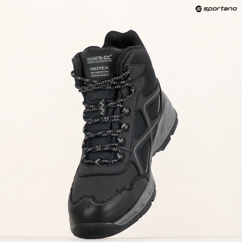 Мъжки туристически обувки REGATTA Vendeavour black/granite 15