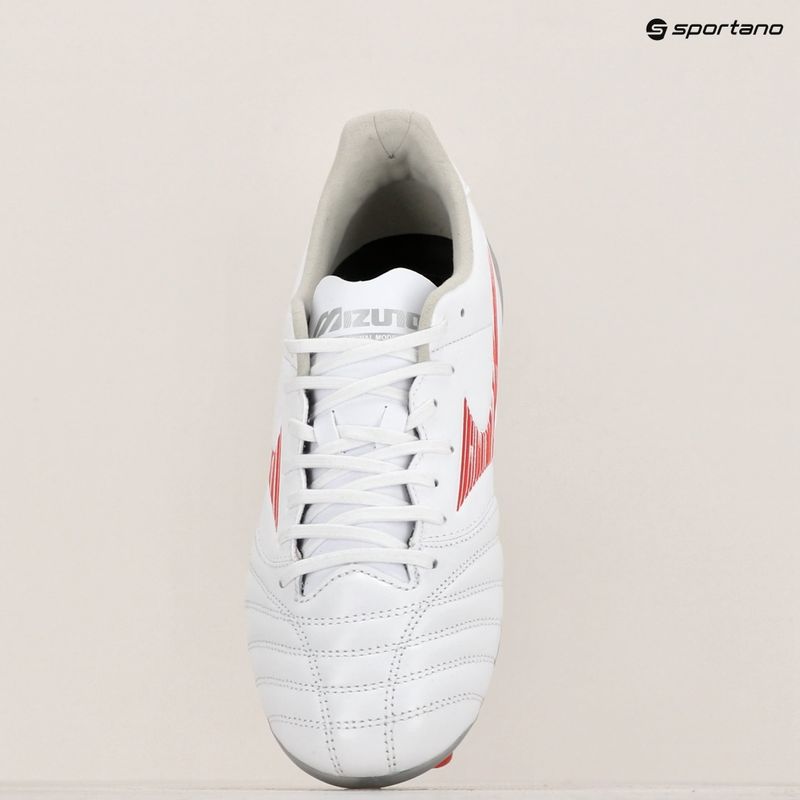 Мъжки футболни обувки Mizuno Morelia Neo IV Pro MD white/ radiant red/ hot coral 9