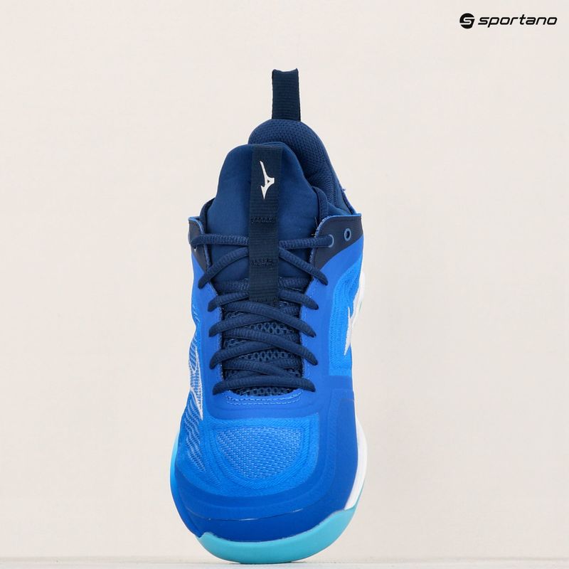 Мъжки обувки за волейбол Mizuno Wave Luminous 3 mugen blue/white/estate blue 9