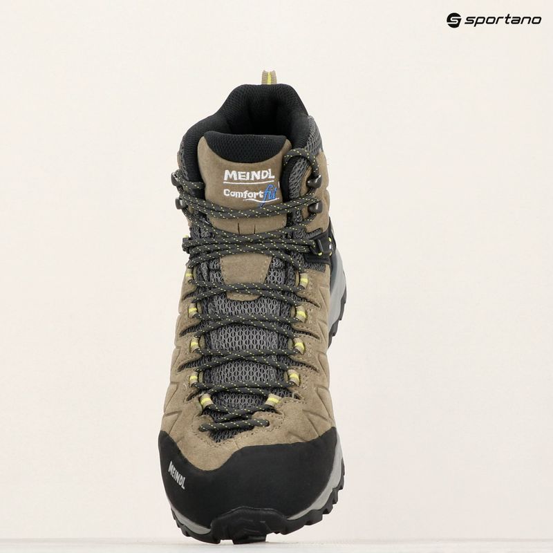 Мъжки туристически обувки Meindl Mondello Mid GTX nature/yellow 9