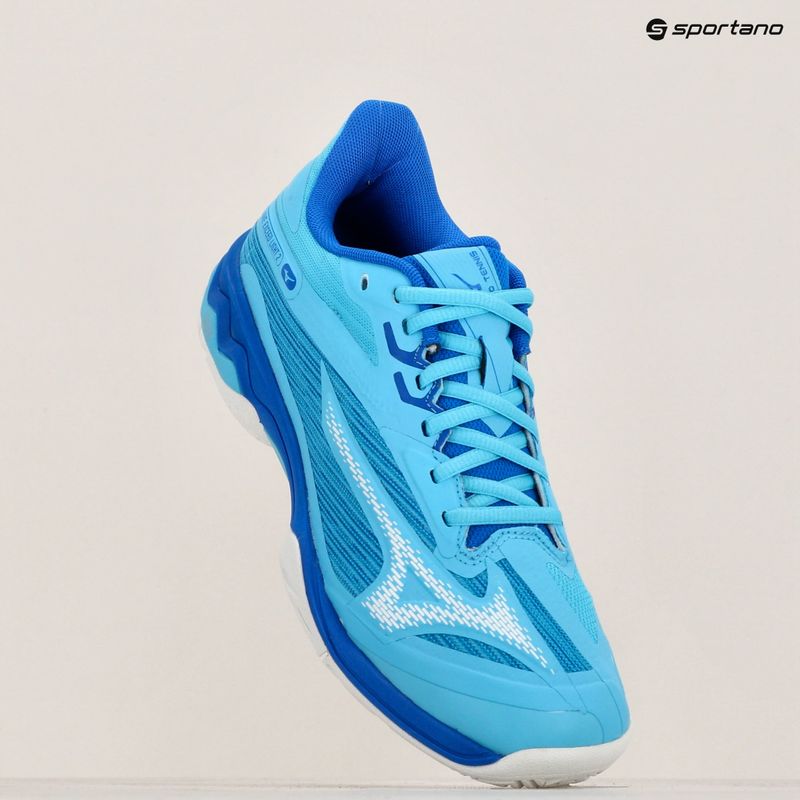 Дамски обувки за тенис Mizuno Wave Exceed Light 2 AC river blue/white/mugen blue 4