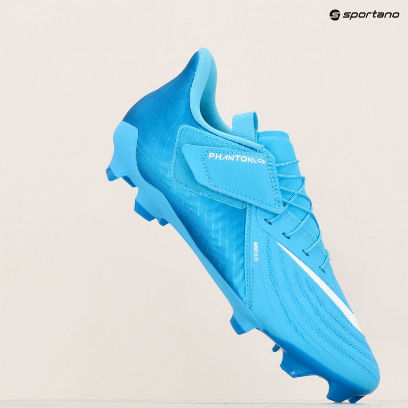 Мъжки футболни обувки Nike Phantom GX 2 Academy EasyOn blue fury/white 9
