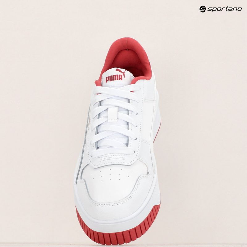 Дамски обувки Puma Carina Street puma puma white/astro red 8