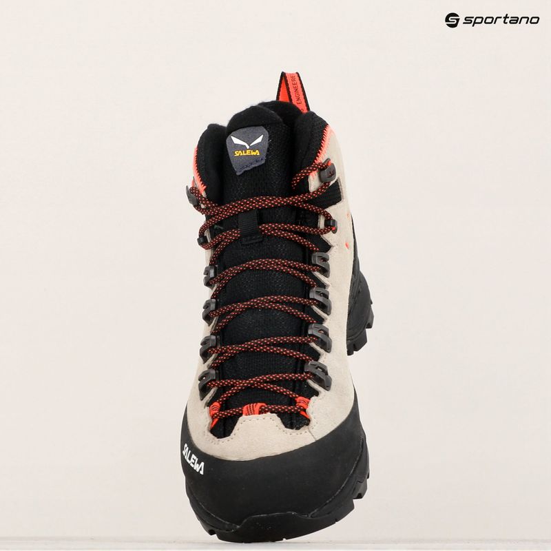 Дамски обувки за трекинг Salewa Alp Mate Winter Mid PTX oatmeal/ black 18