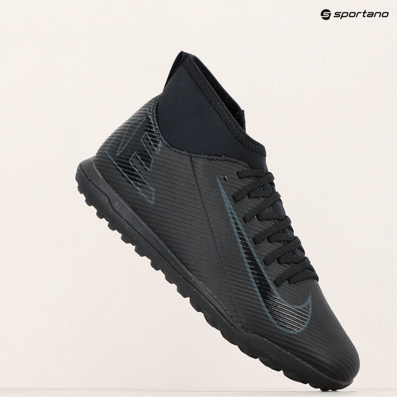 Детски футболни обувки Nike Mercurial Superfly 10 Club TF black/deep jungle/black 9