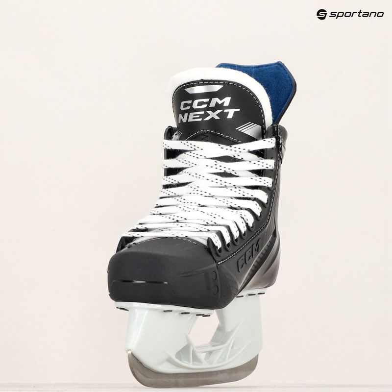 Мъжки кънки за хокей CCM Next SR REG black 16