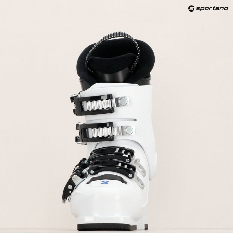 Детски ски обувки Salomon S/Race 60T M Jr white/white/process blue 7