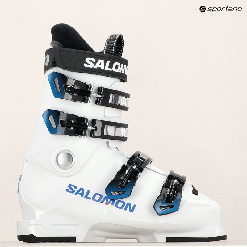 Детски ски обувки Salomon S/Race 60T L Jr white/white/process blue 7