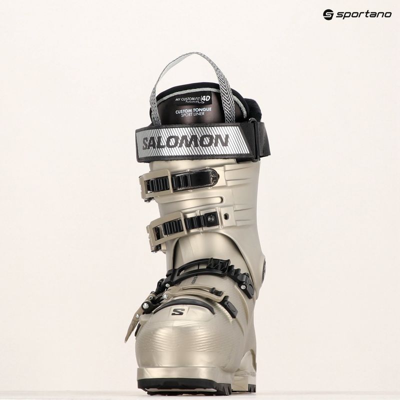 Дамски ски обувки Salomon S/Pro Alpha 100 W GW light bronze met./black/black 7