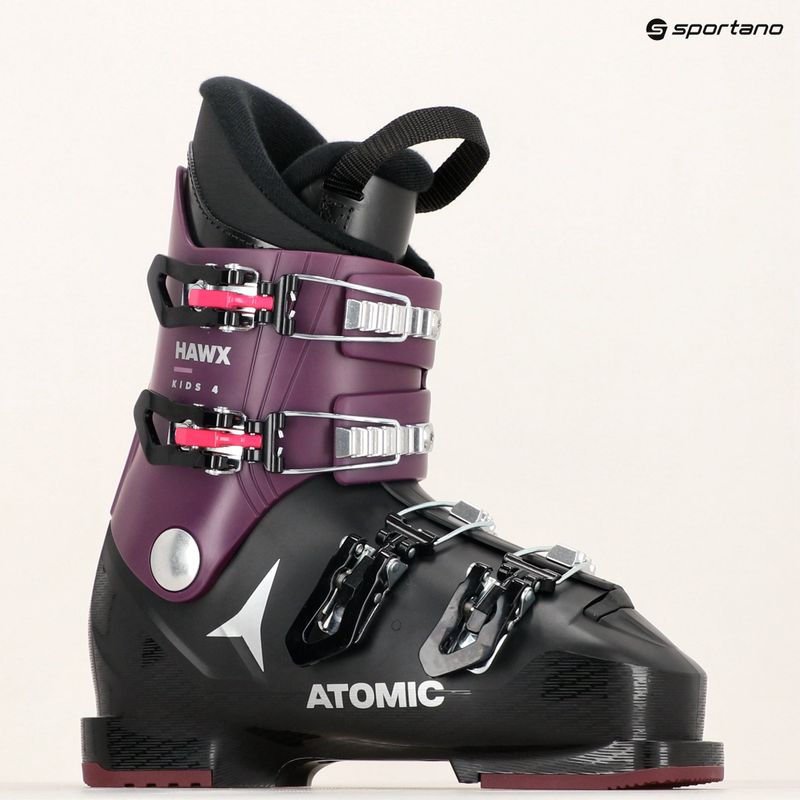 Детски ски обувки Atomic Hawx Kids 4 black/violet/pink 7