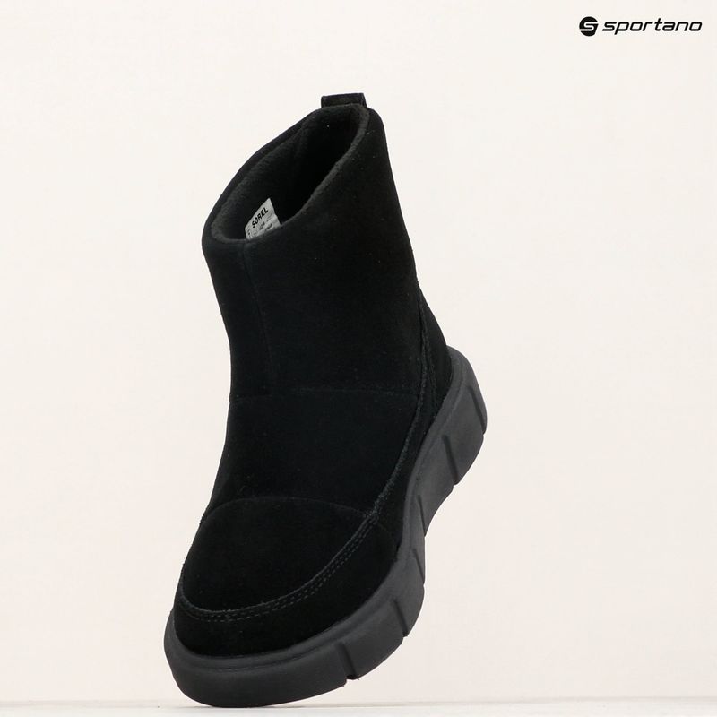 Дамски ботуши за сняг Sorel Explorer III Slip-On WP black/sea salt 10