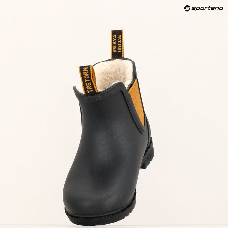 Детски кецове Tretorn Chelsea Winter black/ harvest 5