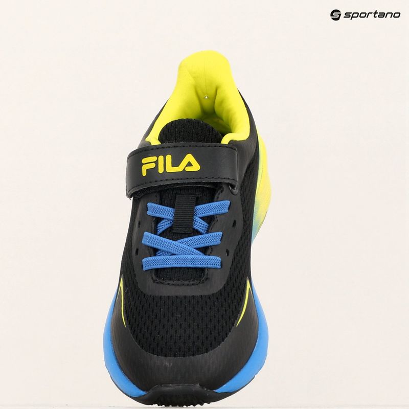 Детски обувки FILA Crusher V black / vallarta blue 8