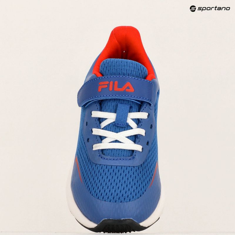 Детски обувки FILA Crusher V blue quartz / fila red 16