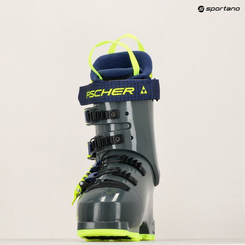 Детски скиорски обувки Fischer RC4 60 JR GW rhino grey/rhino grey 7