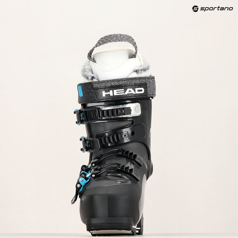 Дамски ски обувки HEAD Edge 95 W HV GW black/turquoise 7