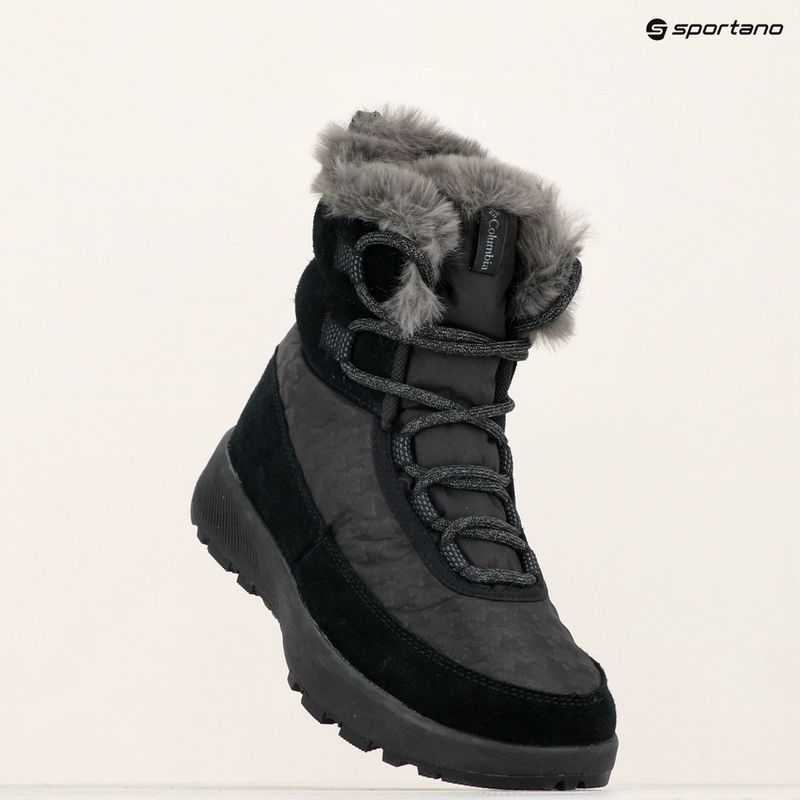 Дамски ботуши за сняг Columbia Slopeside Peak Luxe V2 black/graphite 9