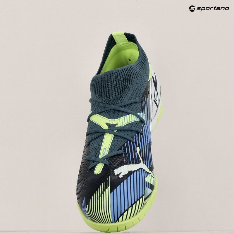 Детски футболни обувки PUMA Future 7 Match It + Mid Jr grey skies/puma white 9