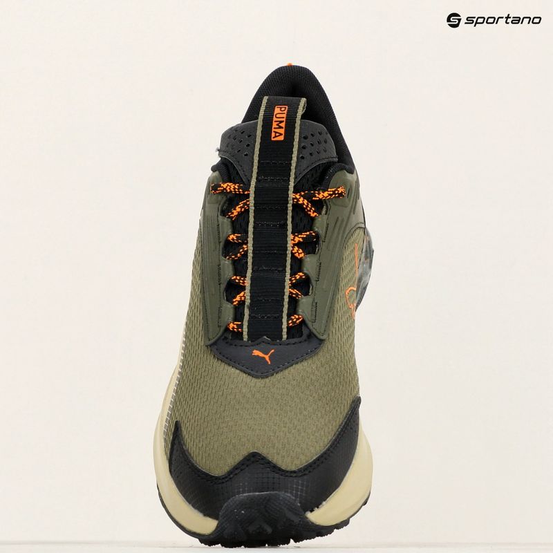 Мъжки обувки за бягане PUMA Extend Lite Trail landslide dark olive/puma black 9