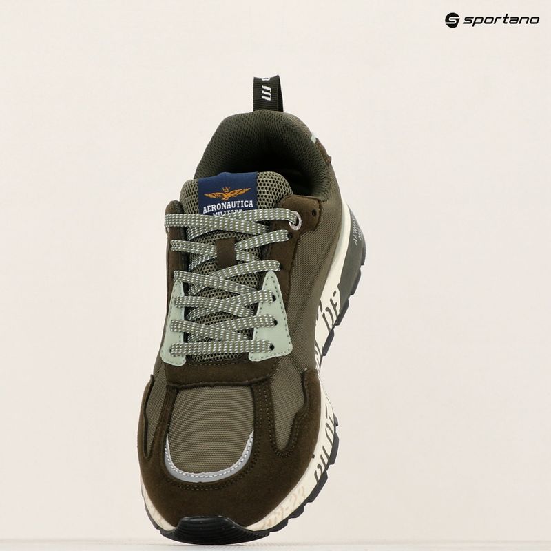 Мъжки обувки Aeronautica Militare SC276CT3380 dark green/light green 9