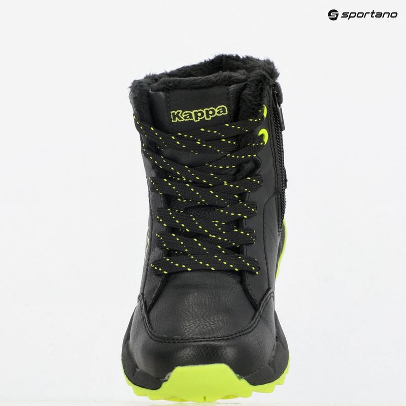 Buty dziecięce Kappa Grane black/lime 9