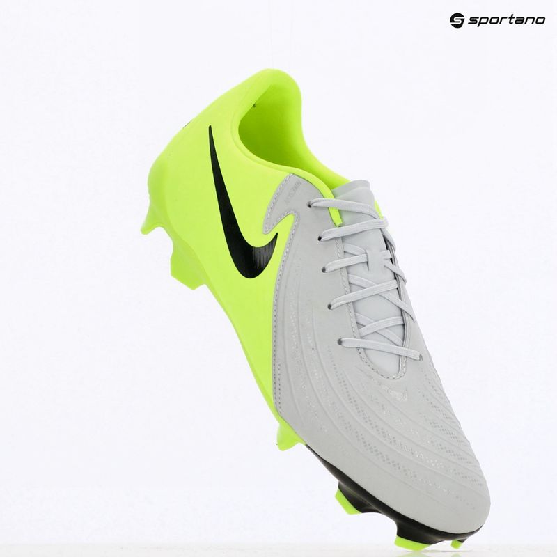 Мъжки футболни обувки Nike Phantom GX 2 Academy FG/MG metallic silver/volt/black 9