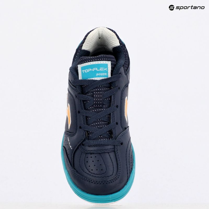 Детски футболни обувки Joma Top Flex Jr IN navy/blue 9