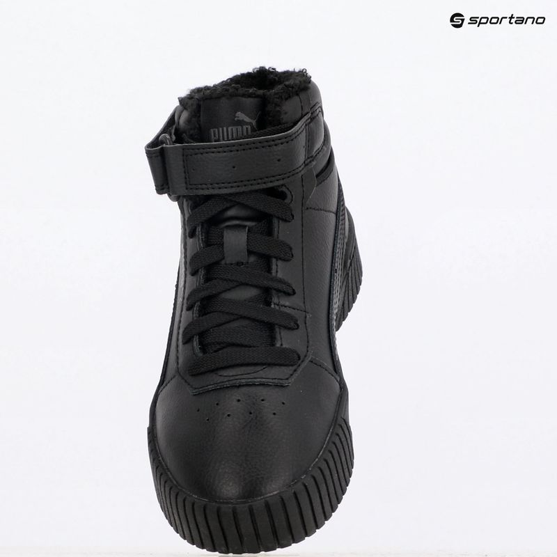 Детски обувки PUMA Carina 2.0 Mid Winter Jr puma black/puma black/dark shadow 10