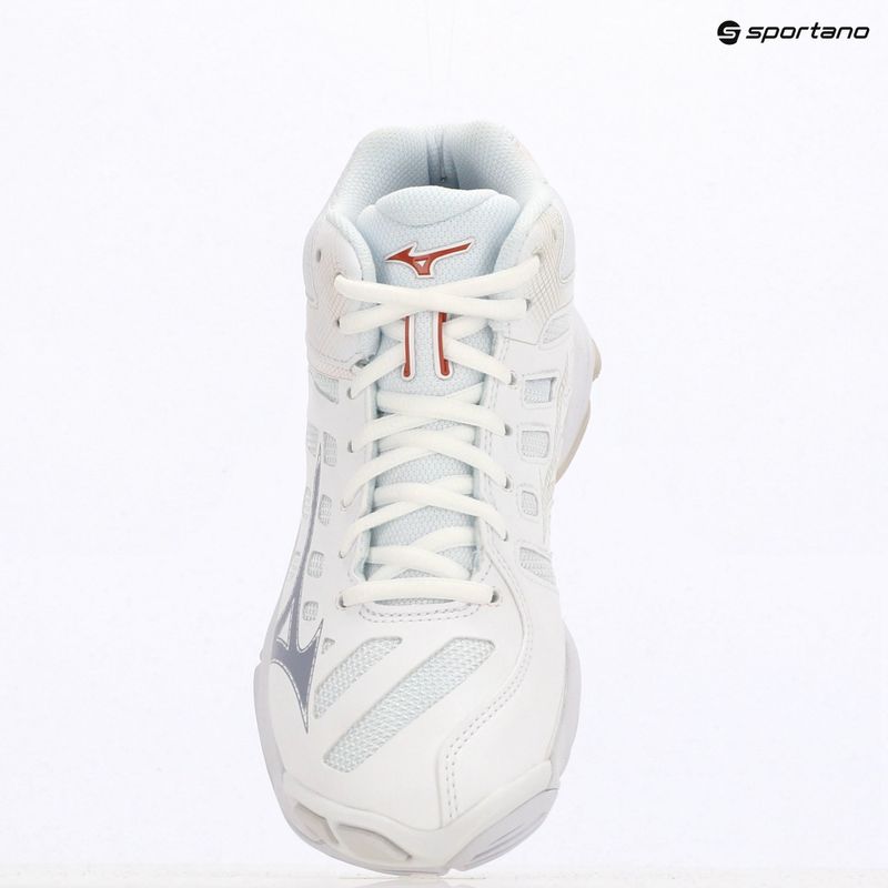 Дамски обувки за волейбол Mizuno Wave Voltage 2 Mid white/aleutian/cloud pink 9