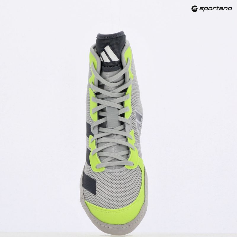 Мъжки боксови обувки adidas Adizero team light grey/ team onix/ team sollar yellow 2 9