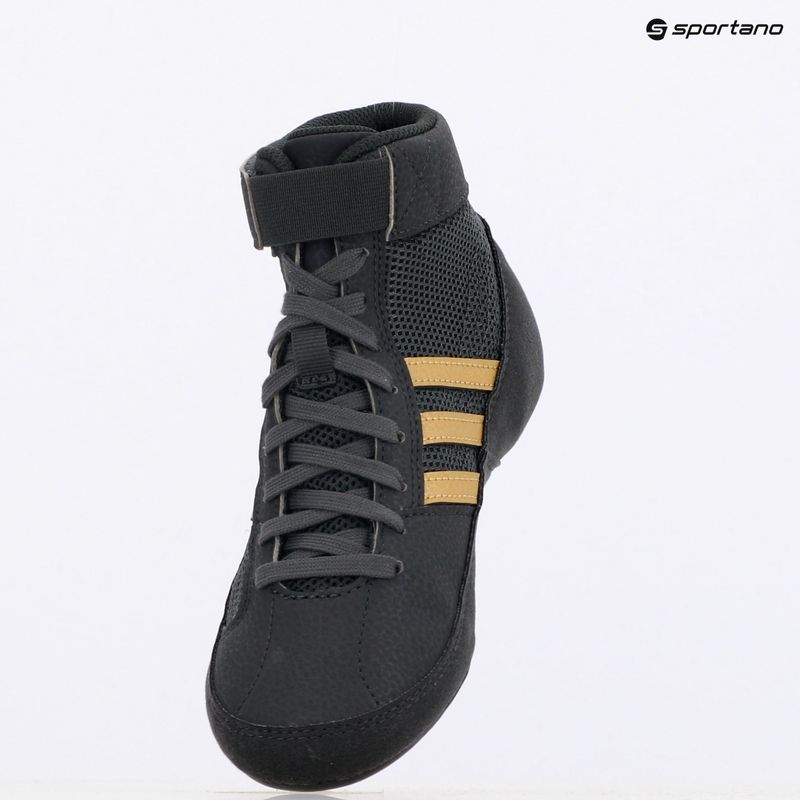 Детски обувки за борба adidas Havoc greay six/ matte gold/ core black 9