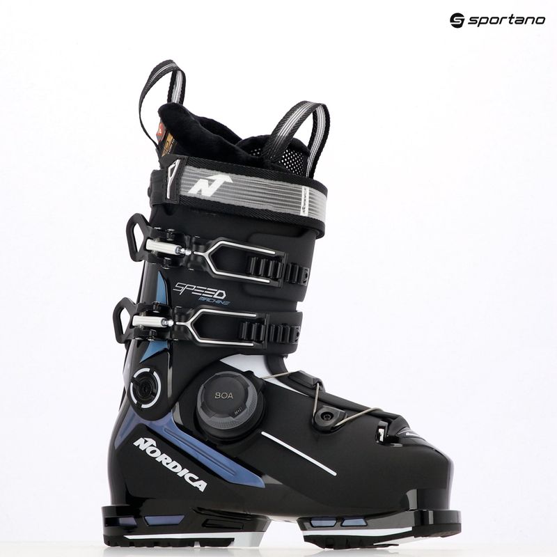 Дамски ски обувки Nordica Speedmachine 3 BOA 95 W GW black/light blue/white 14