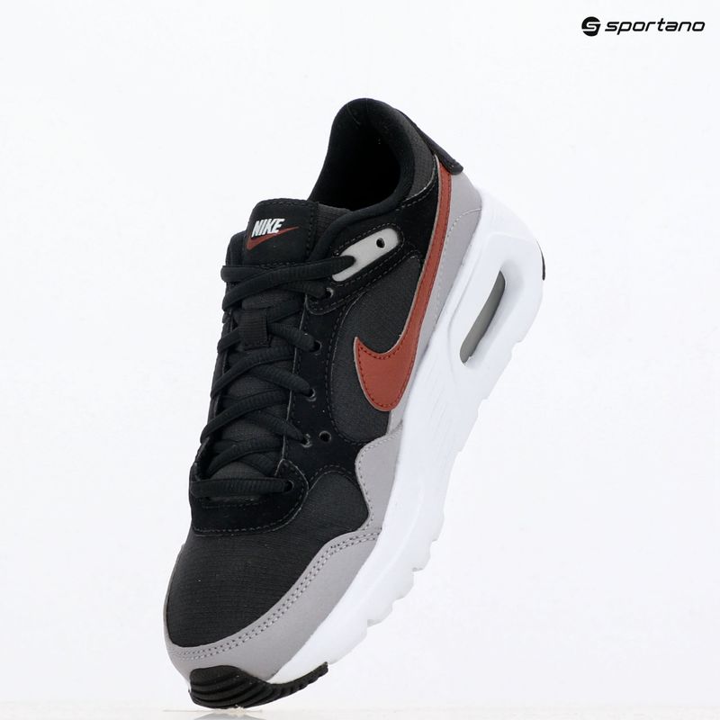 Детски обувки Nike Air Max SC черно/ тъмно пони/ циментово сиво 8
