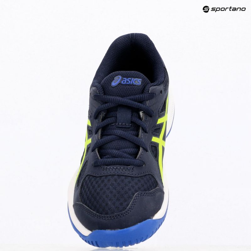 Детски обувки ASICS Upcourt 6 GS midnight/safety yellow 17