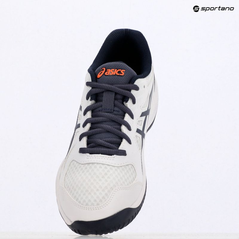 Мъжки футболни обувки ASICS Upcourt 6 white/indigo fog 9