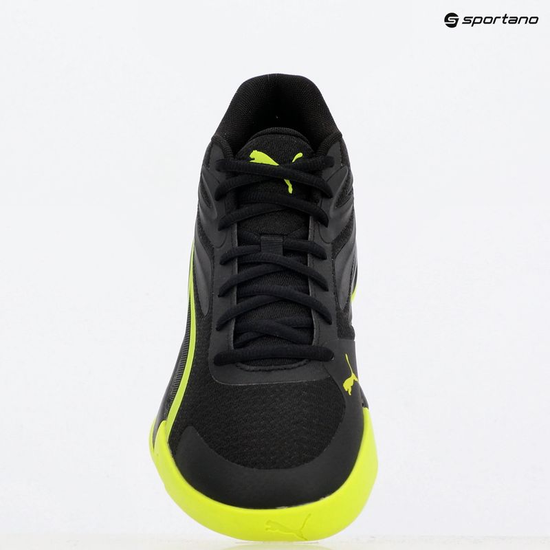 Мъжки баскетболни обувки PUMA Court Pro puma black/electric lime 10