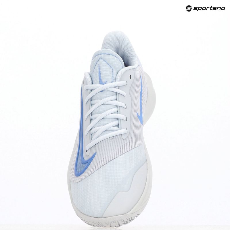 Мъжки баскетболни обувки Nike Precision 7 football grey/pure platinum/plum dust/royal pulse 9