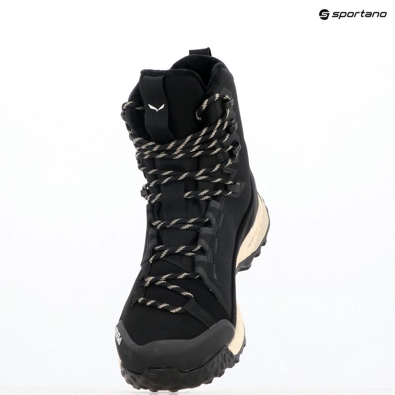 Дамски обувки за трекинг Salewa Puez Winter Mid Ptx black / black 10