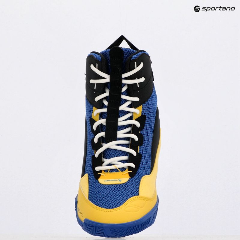 Мъжки боксови обувки Hayabusa Talon blue/yellow 11