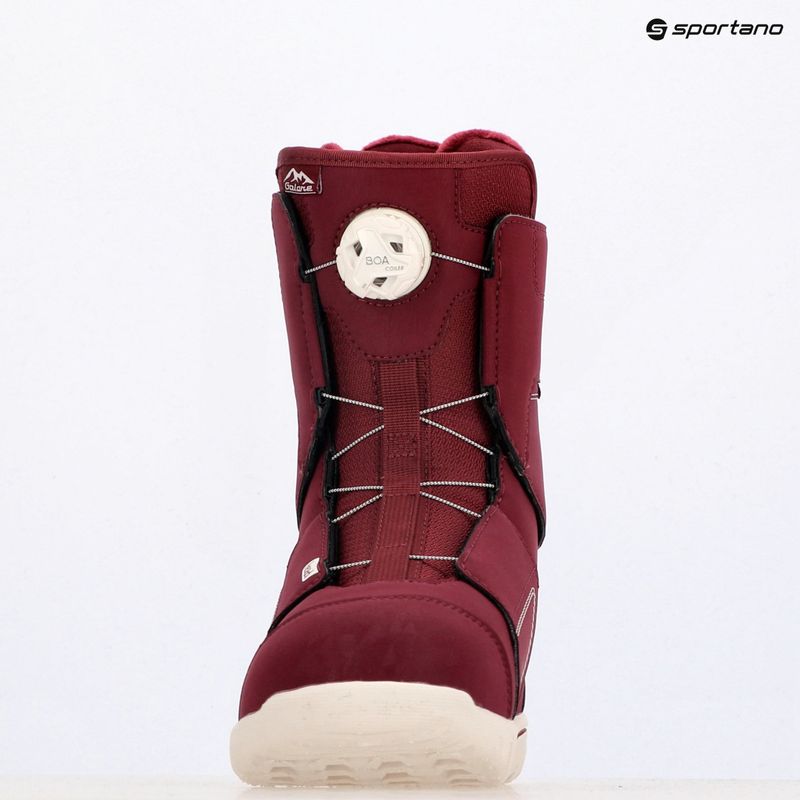 Дамски обувки за сноуборд HEAD Galore LYT Boa Coiler burgundy 7