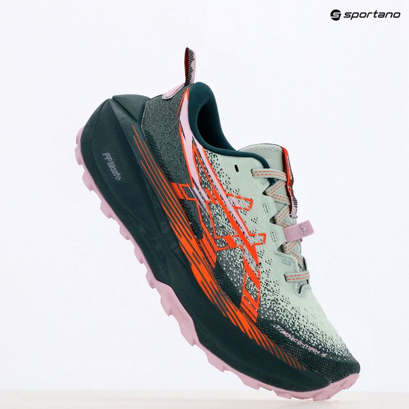 Дамски обувки за бягане ASICS Trabuco Max 4 cold moss/nova orange 9