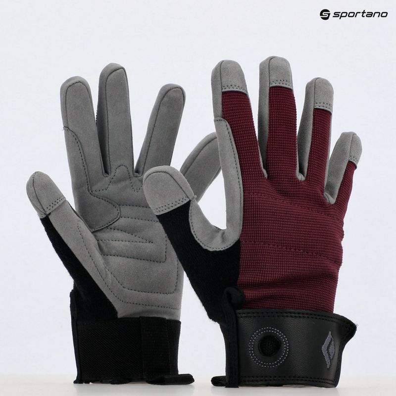 Дамска ръкавица за катерене Black Diamond Crag red BD8018666018XS 6