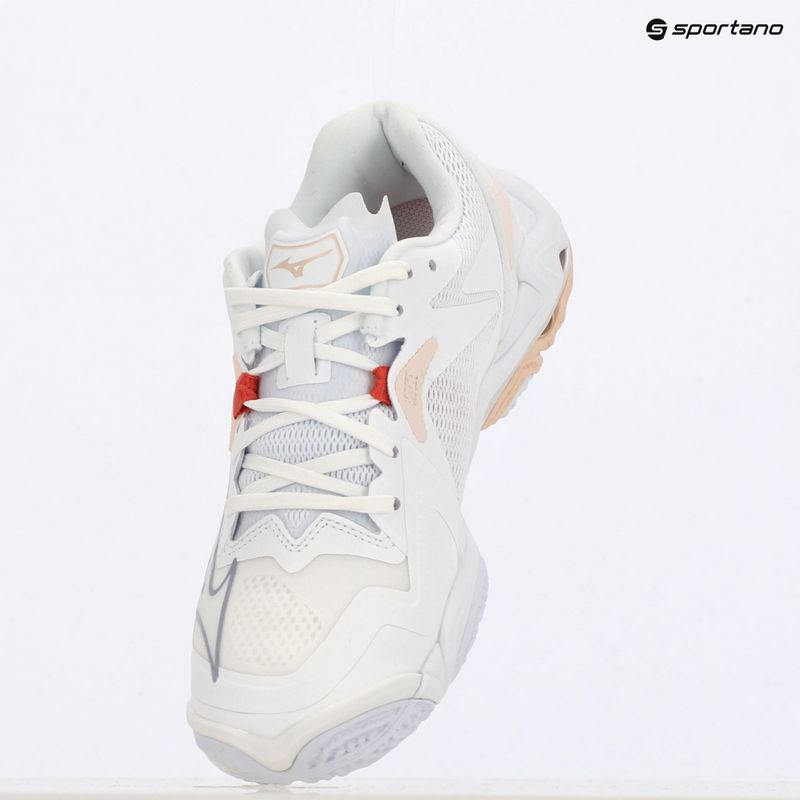 Дамски обувки за волейбол Mizuno Wave Lightning Z8 white/aleutian/cloud pink 9