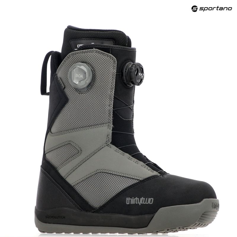 Мъжки обувки за сноуборд ThirtyTwo Stw Double Boa '24 black/charcoal 7